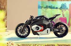 Futuristic Electric-Motorcycles