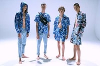Graphic-Heavy Luxe Beachwear Image 3
