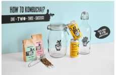 Vibrant Ready-to-Brew Kombucha Kits