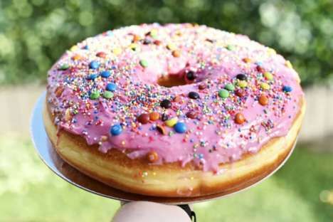 Two-Pound Iced Donuts