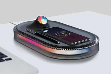 Emotion-Communicating Desktop Chargers