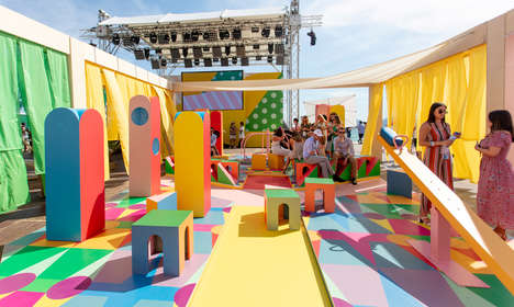 Whimsically Colorful Playground Designs