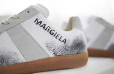 Graffiti-Accented Luxe Sneakers