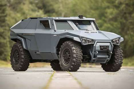 Stealth Hybrid Military Vehicles