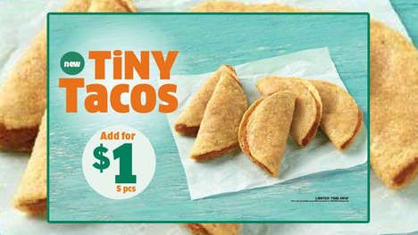 Tiny Fast Food Tacos
