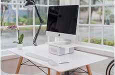 Air-Purifying Monitor Stands