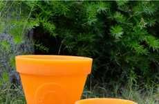 Citronella Candle Flower Pots