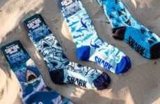 Novelty Shark-Inspired Socks