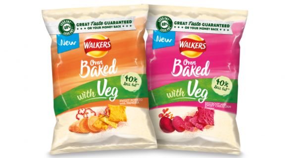 Baked Vegetable-Infused Snack Chips