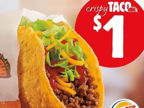 Burger Shop Taco Offerings