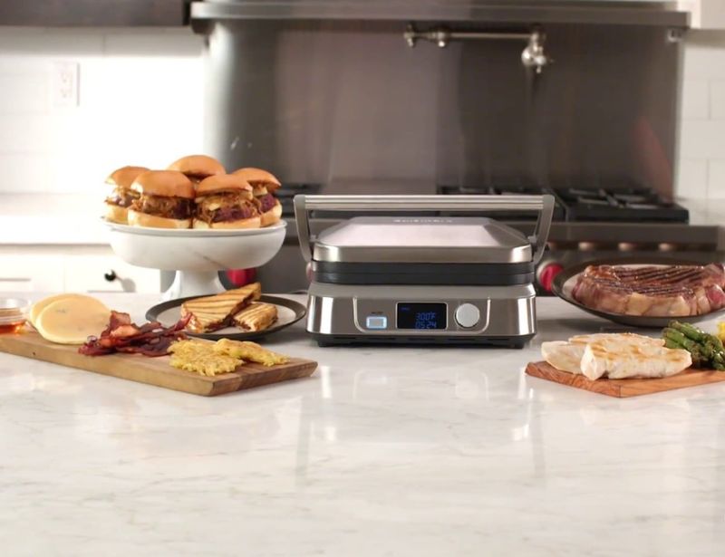 Five In One Grill Appliances Cuisinart Gr 5b Electric Griddler
