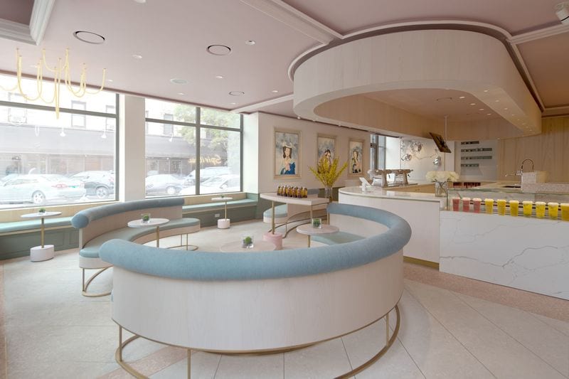Ethereal Tea Shop Interiors