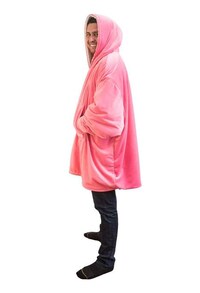Hooded Micro Fleece Blankets Image 3