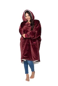 Hooded Micro Fleece Blankets Image 4