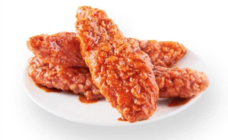 Peppercorn-Spiced Chicken Strips