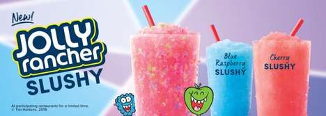 Fruity Candy-Flavored Slushies