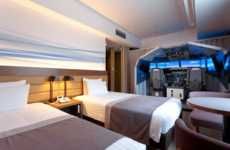 Cockpit-Themed Hotel Rooms