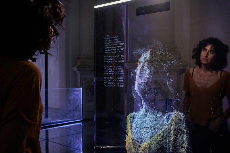 Reflection-Based AI Installations