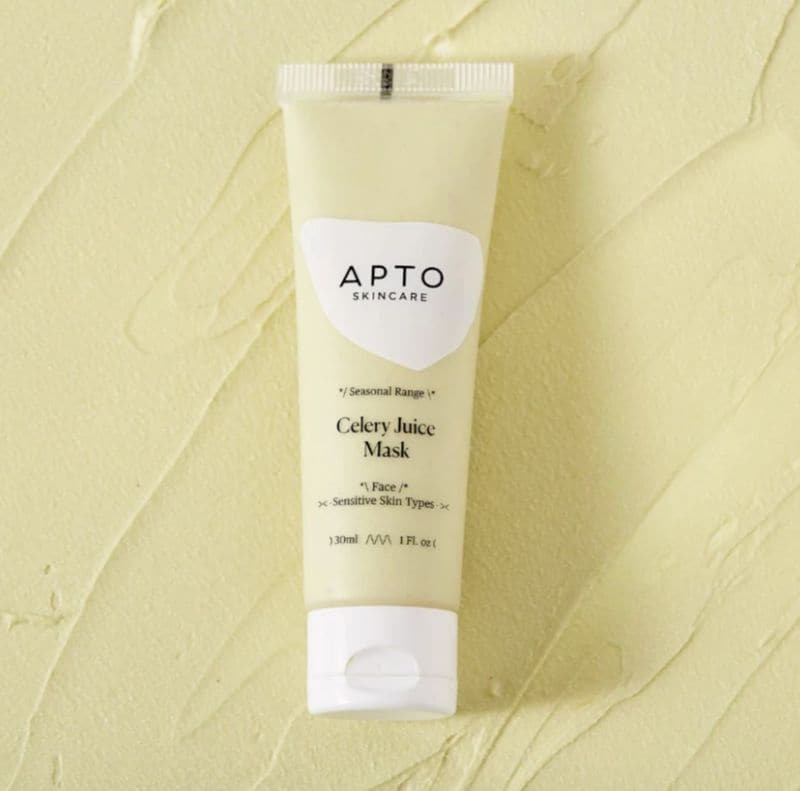 Celery Juice-Infused Face Masks