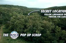 Forested Beer Pop-Ups