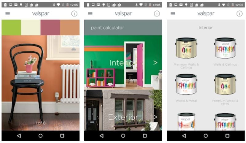 Intuitive Paint Selection Apps