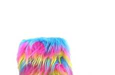 Expressive Textured Footwear