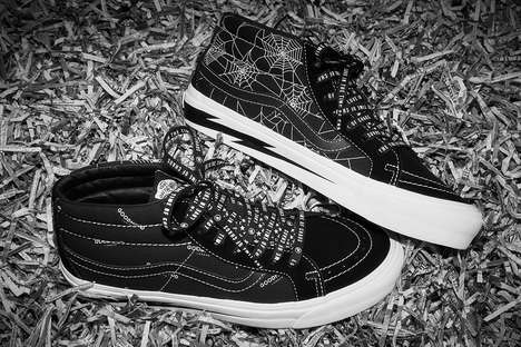 Punk-Themed Monochromatic Shoes
