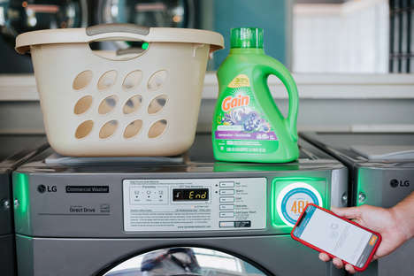 Phone-Connected Laundry Machines