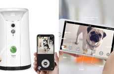 Treat-Dispensing Pet Cameras