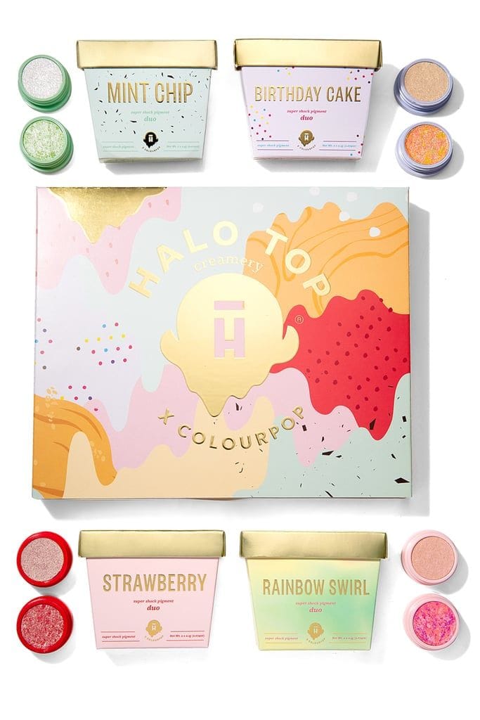 Ice Cream-Inspired Eyeshadows