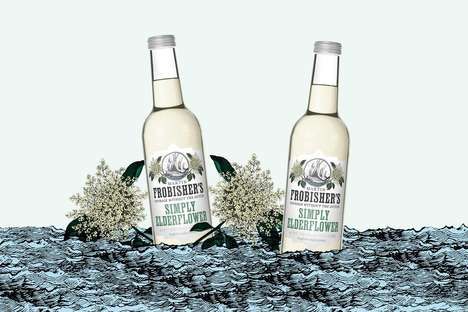 Alcohol-Free Elderflower Refreshers