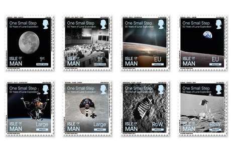 Lunar Landing Celebration Stamps