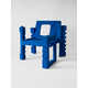 Cobalt Blue Styrofoam Chairs Image 5