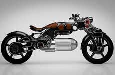 Futuristic Performance Electric Motorcycles