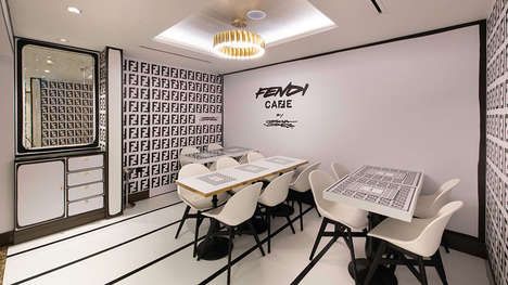 Luxury Fashion-Themed Cafes