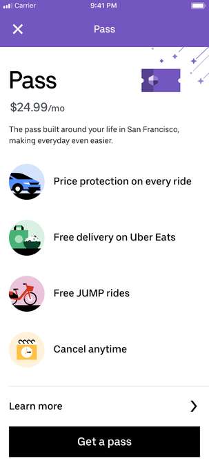 Ride Hailing Subscriptions