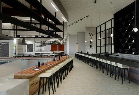 Curated Upscale Food Halls