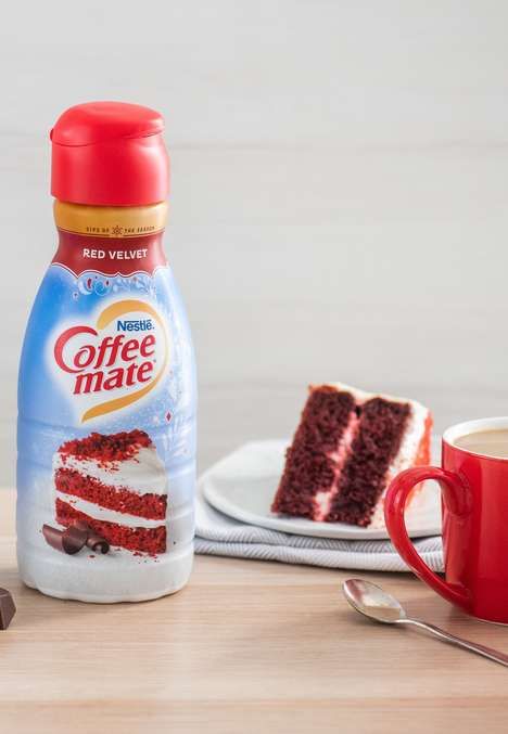Cake-Inspired Coffee Creamers