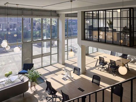 Chic Industrial-Style Office Spaces