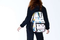 Artist-Adorned Graphic Bag Lines Image 2