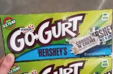 Chocolate Bar-Flavored Yogurts