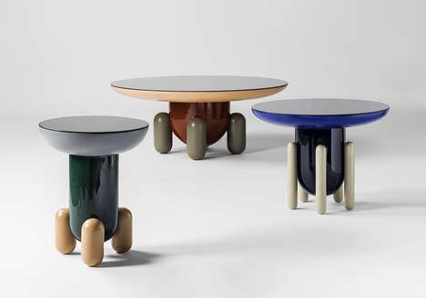 Jellybean-Inspired Table Designs
