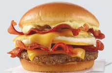 Breakfast-Themed QSR Burgers