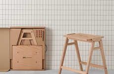 Lab-Friendly Flat-Pack Stools