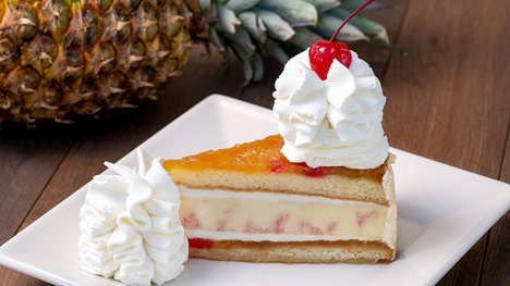 Pineapple Upside-Down Cheesecakes