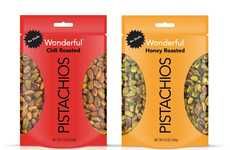 Prepackaged Roasted Pistachio Snacks