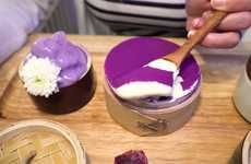 Purple Yam-Inspired Dessert Cafes