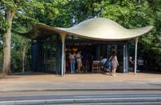 Stingray-Inspired Cafe Kiosks