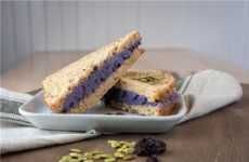 Purple Sweet Potato Sandwiches