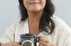 Labyrinth-Inspired Meditation Mugs